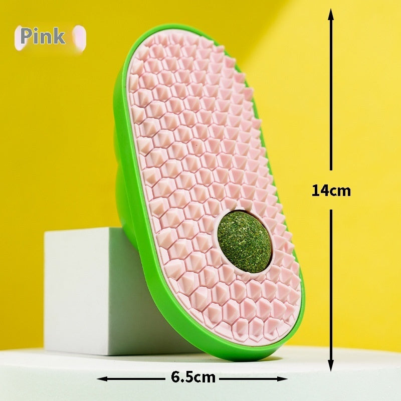 Cat grooming brush pic