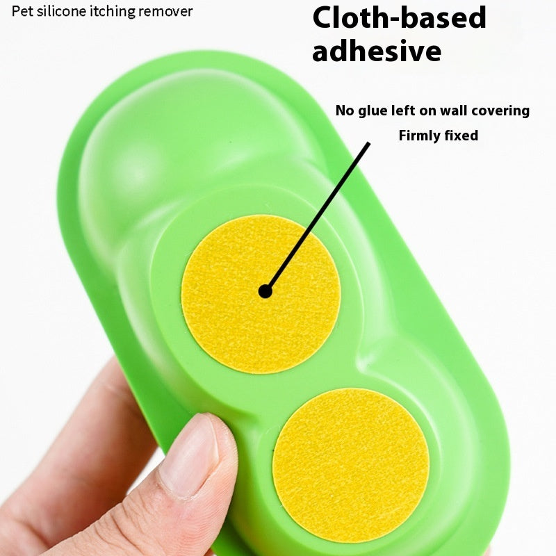 Cat grooming brush features