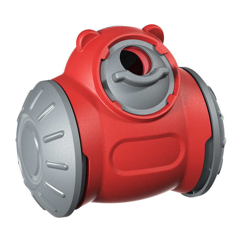 Dog Interactive Feeder Tumbler red