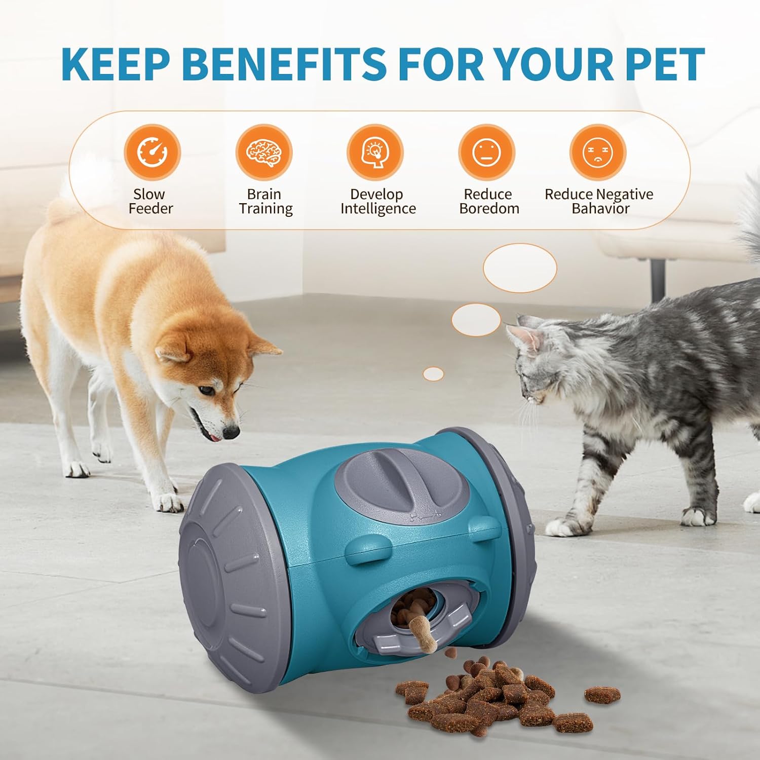 Dog Interactive Feeder Tumbler for you