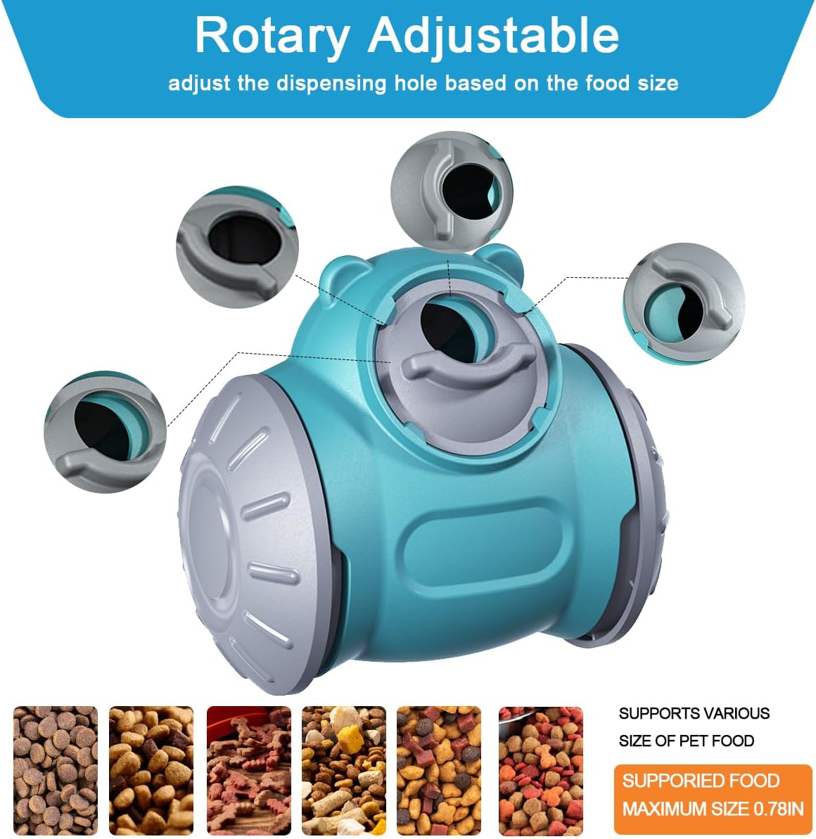 Dog Interactive Feeder Tumbler toys