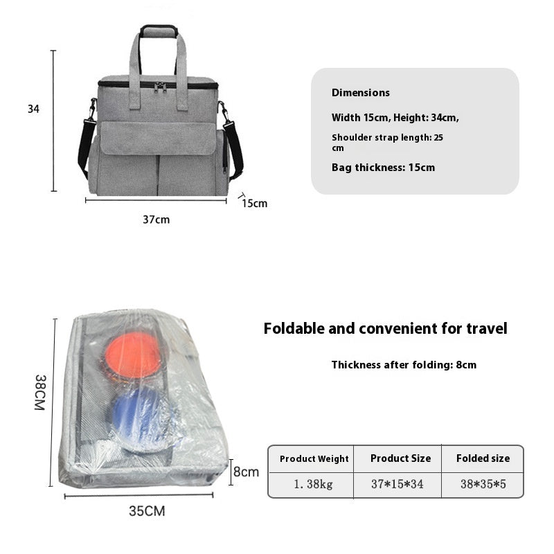 Large-Capacity Pet Travel Bag for holidays