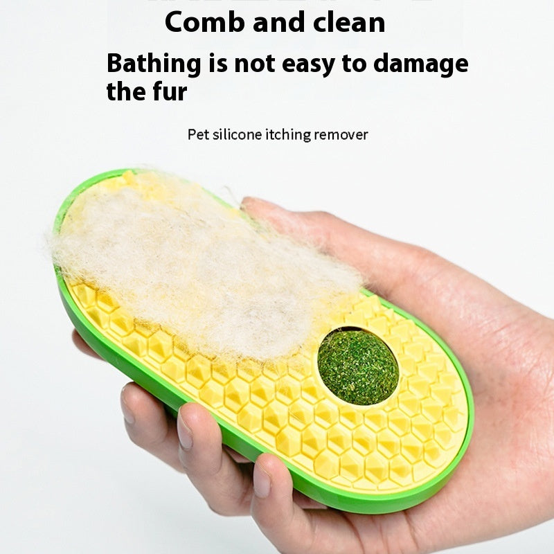 Cat grooming tool
